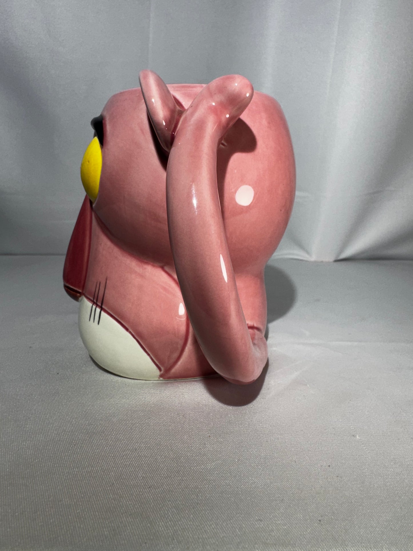 Vintage 1981 Pink Panther Character Mug Royal Orleans Cartoon Coffee Cup