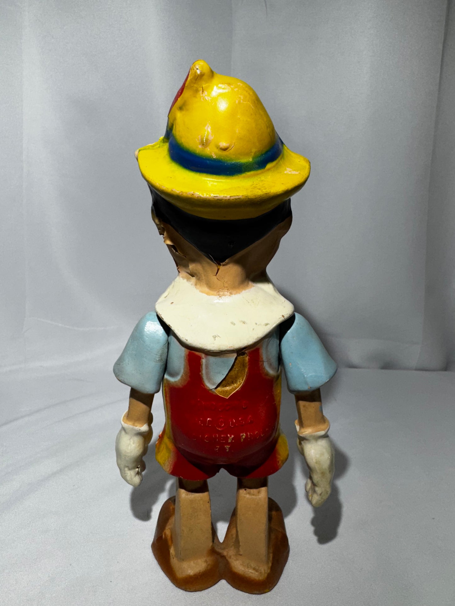 Vintage 1939-40 Walt Disney Pinocchio Composition Doll Original Disney Toy