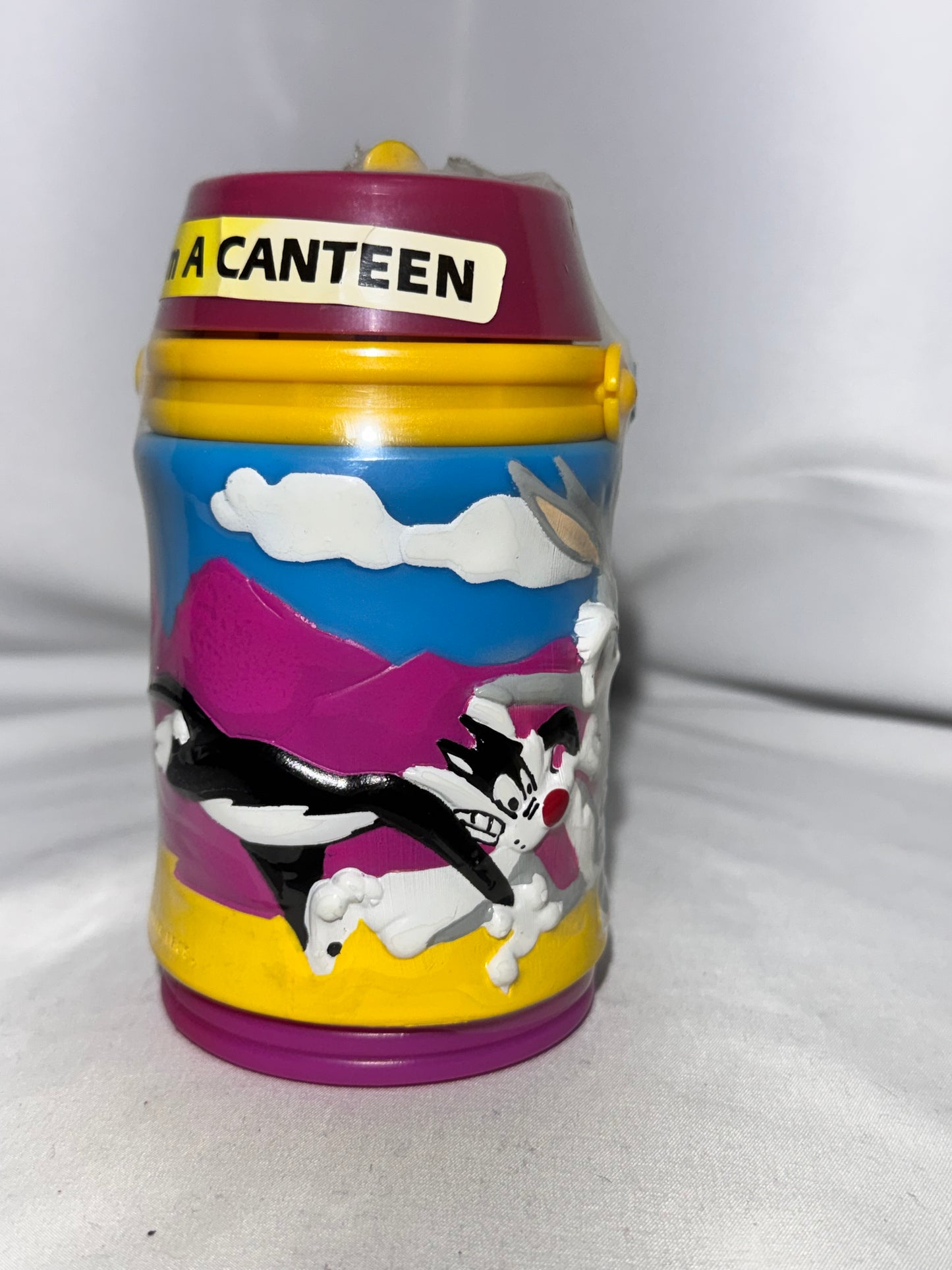 Vintage Looney Tunes Travel Canteen / Tumbler – Unopened – Warner Bros.