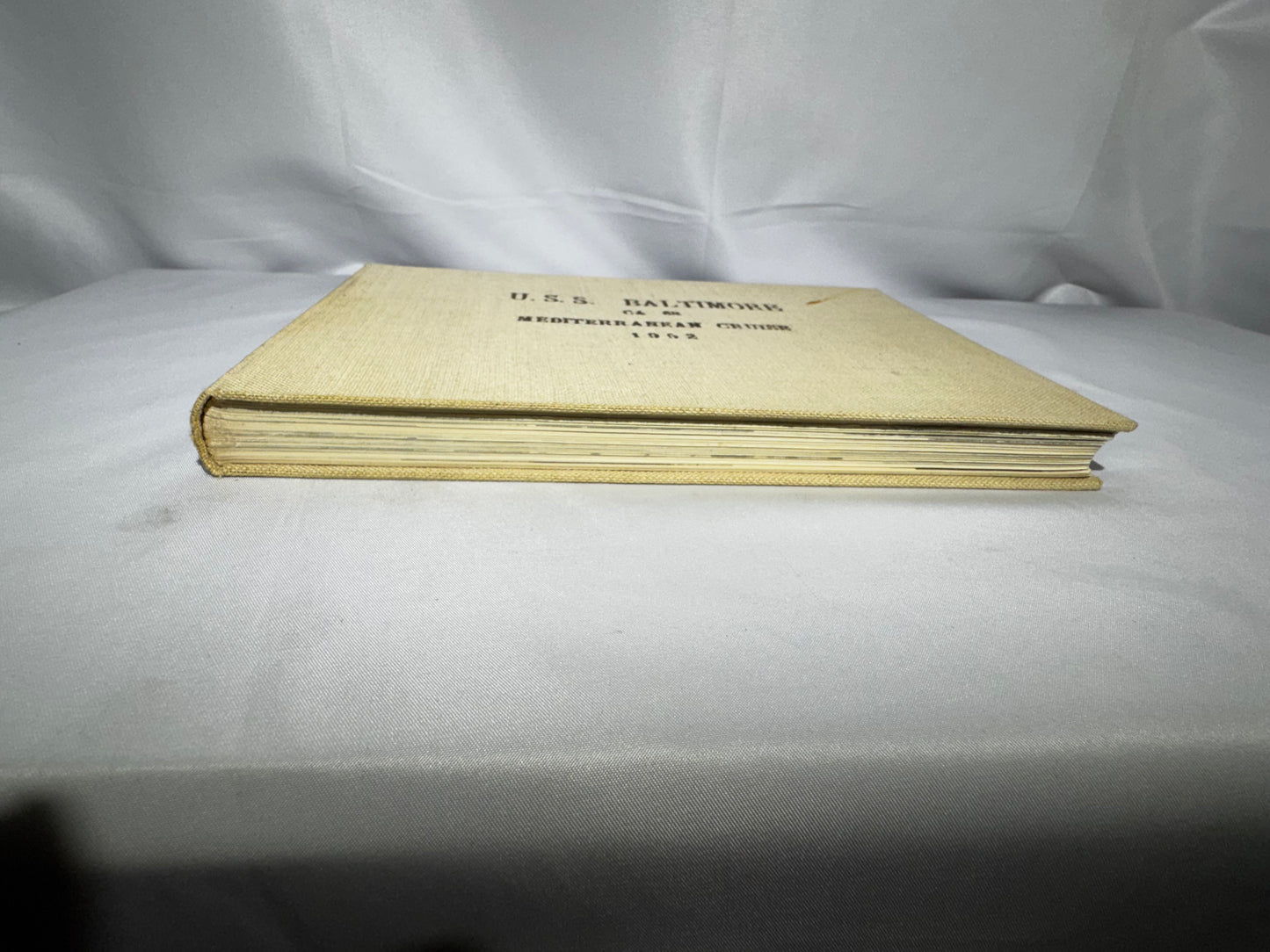 Vintage 1952 USS Baltimore (CA-68) Cruise Book with Original Slipcase