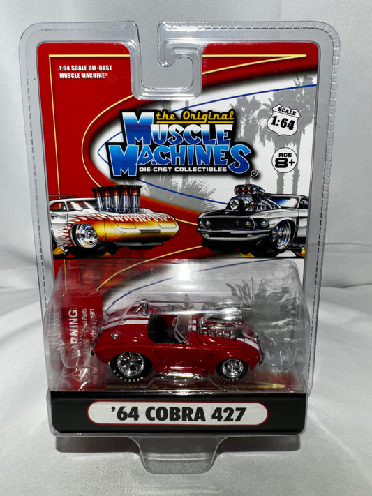 Muscle Machines 1:64 Scale ’64 Cobra 427 Diecast
