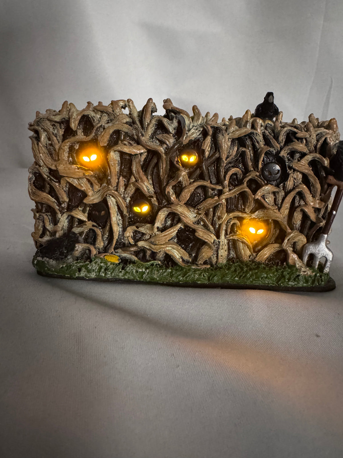 Lemax Spooky Town “Creepy Corn Row” Lighted Accessory #74585