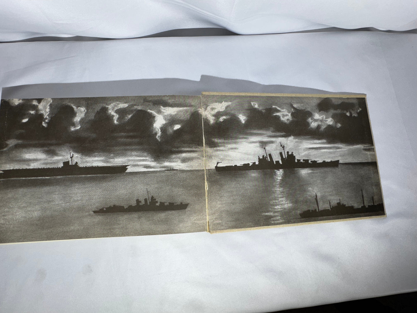Vintage 1952 USS Baltimore (CA-68) Cruise Book with Original Slipcase