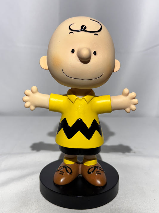 Westland Giftware Peanuts Charlie Brown Bobblehead – #8152 – With Original Box – 6” Tall