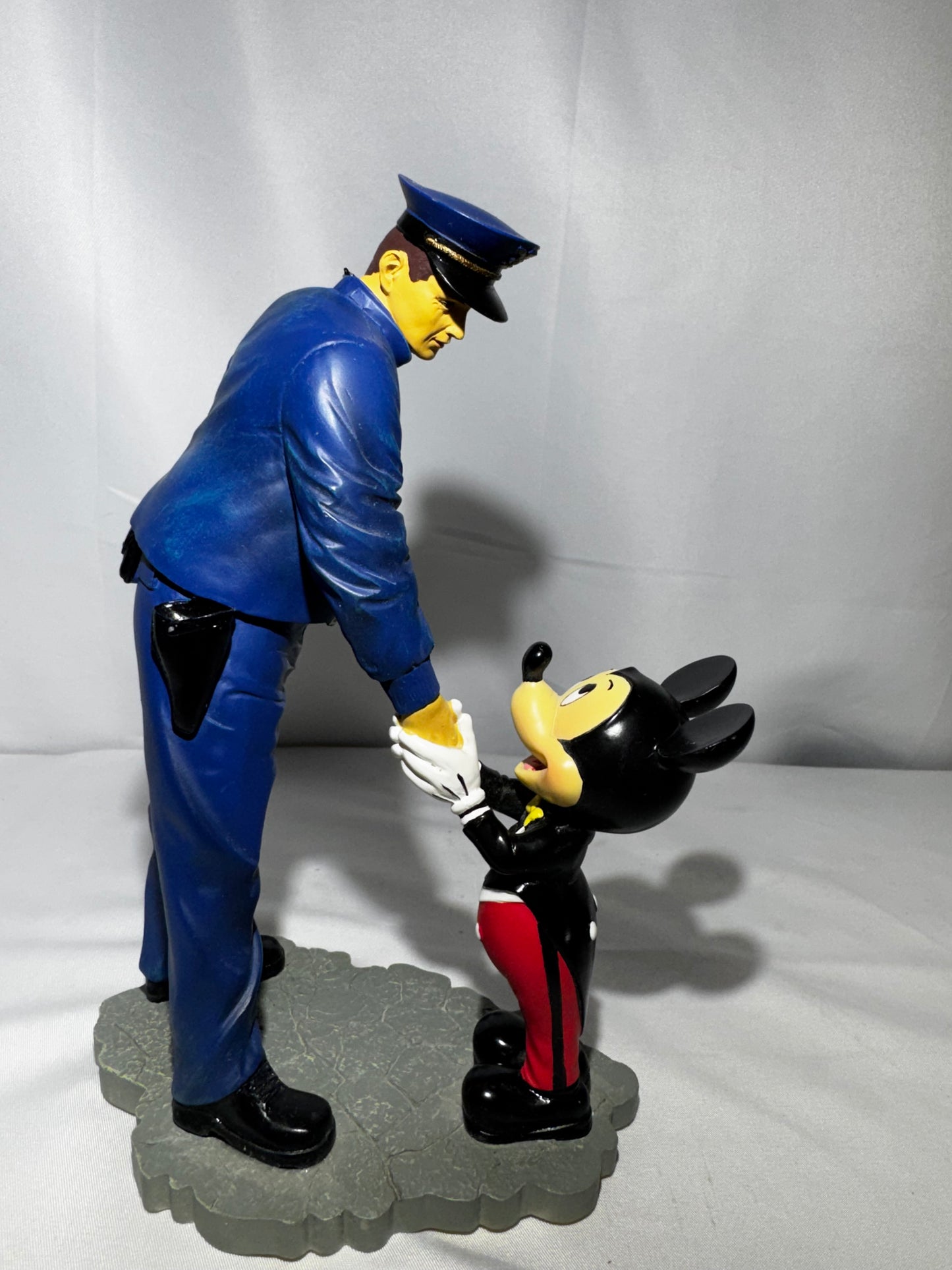 Disney Tribute to Law Enforcement Mickey Mouse Resin Figurine – William Silvers – 8”