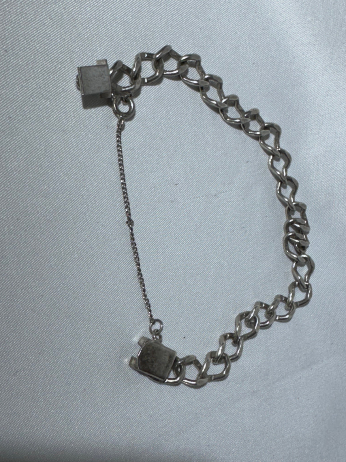 Vintage Mid-Century Modern Sterling Silver Chain-Link Bracelet – Automatic Chain Company