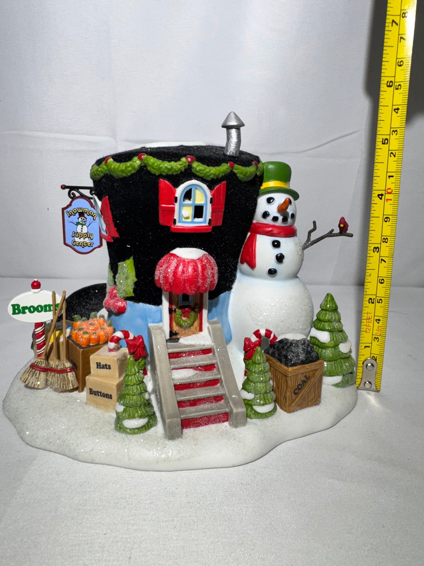 Department 56 North Pole Series – “Instant Snowman Kit Factory” #808927
