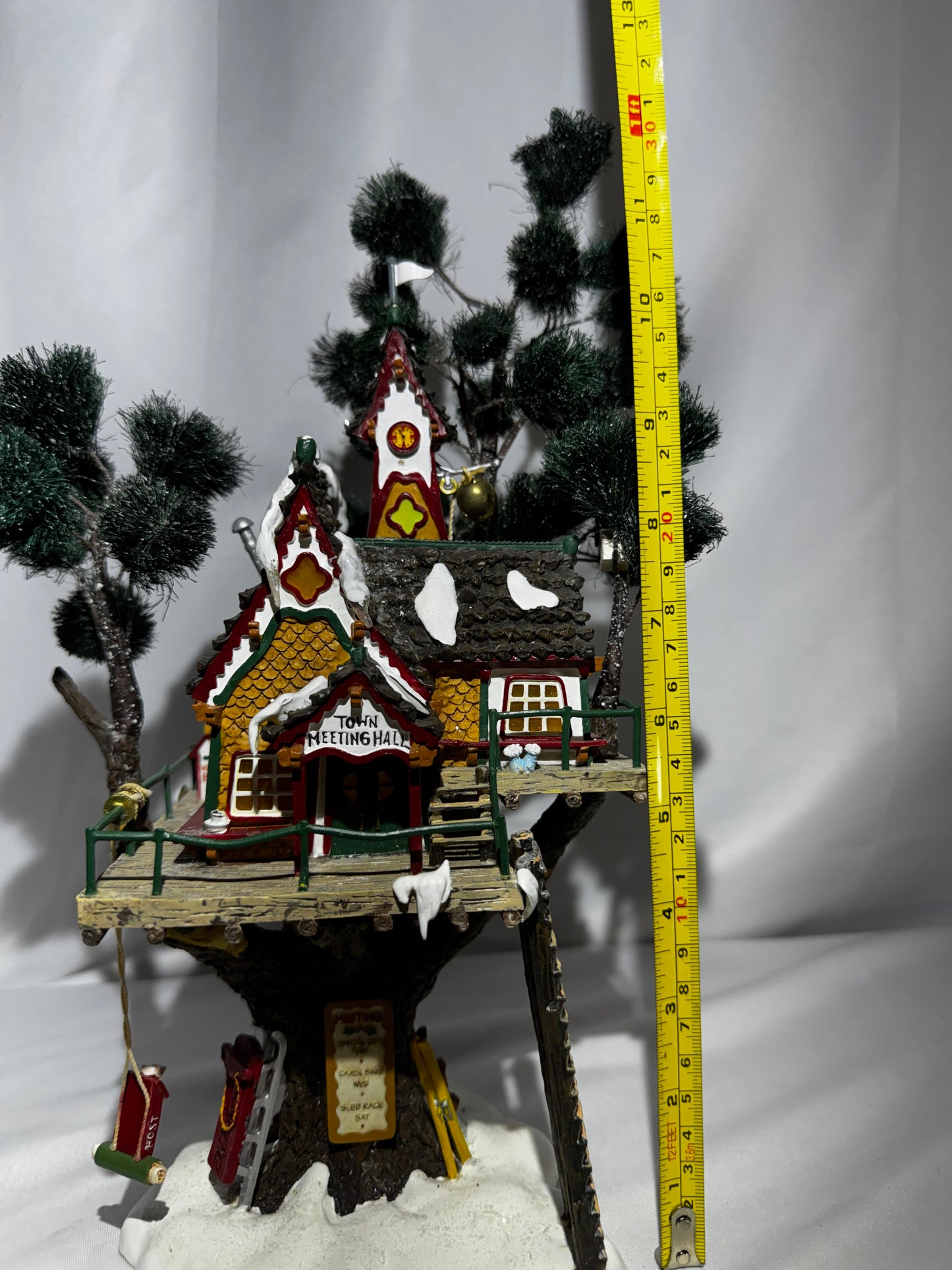 Department 56 North Pole Woods “Town Meeting Hall” Lighted Building – Item #56.56880