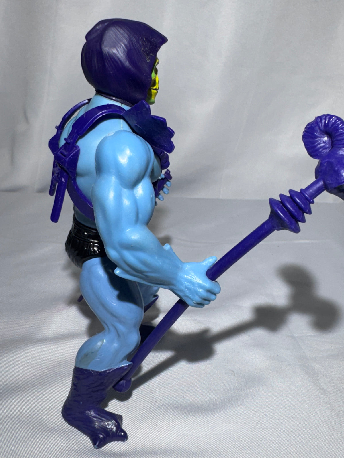 Vintage 1981 Mattel Masters of the Universe Skeletor Action Figure – Complete Accessories