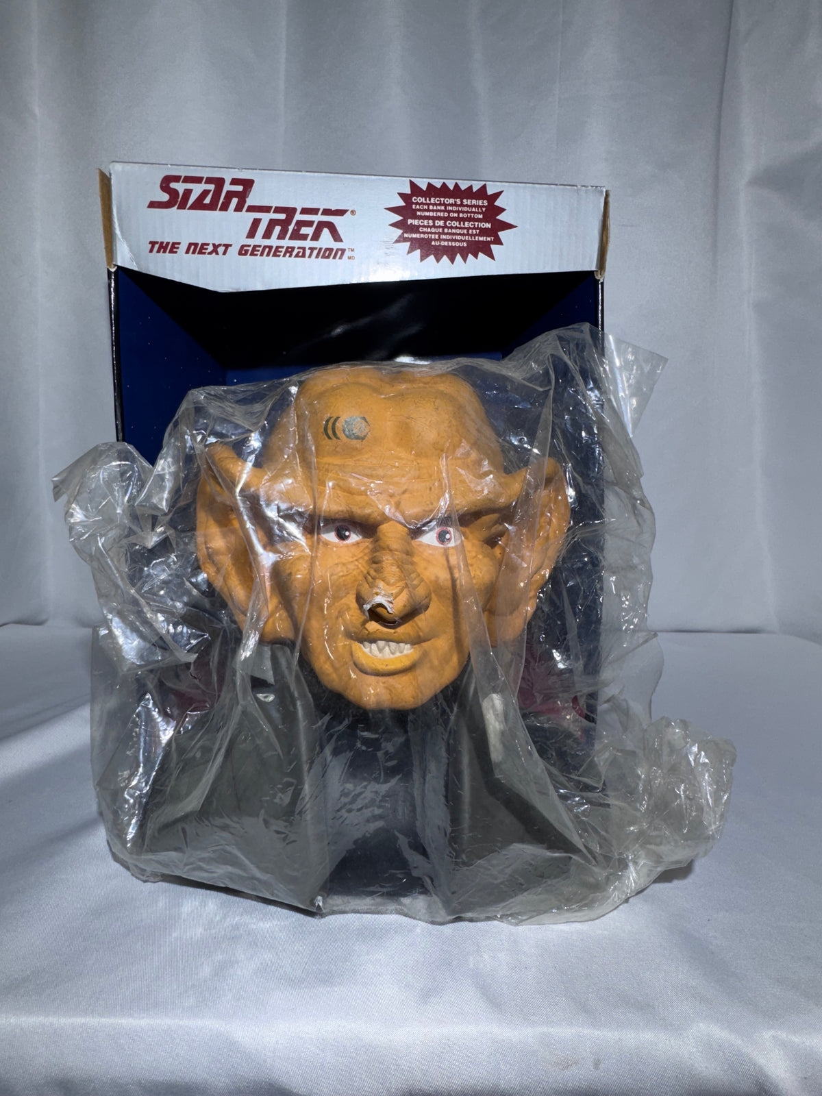 1993 Star Trek: The Next Generation Ferengi Bust Bank – Thinkway Toys – Collector’s Series