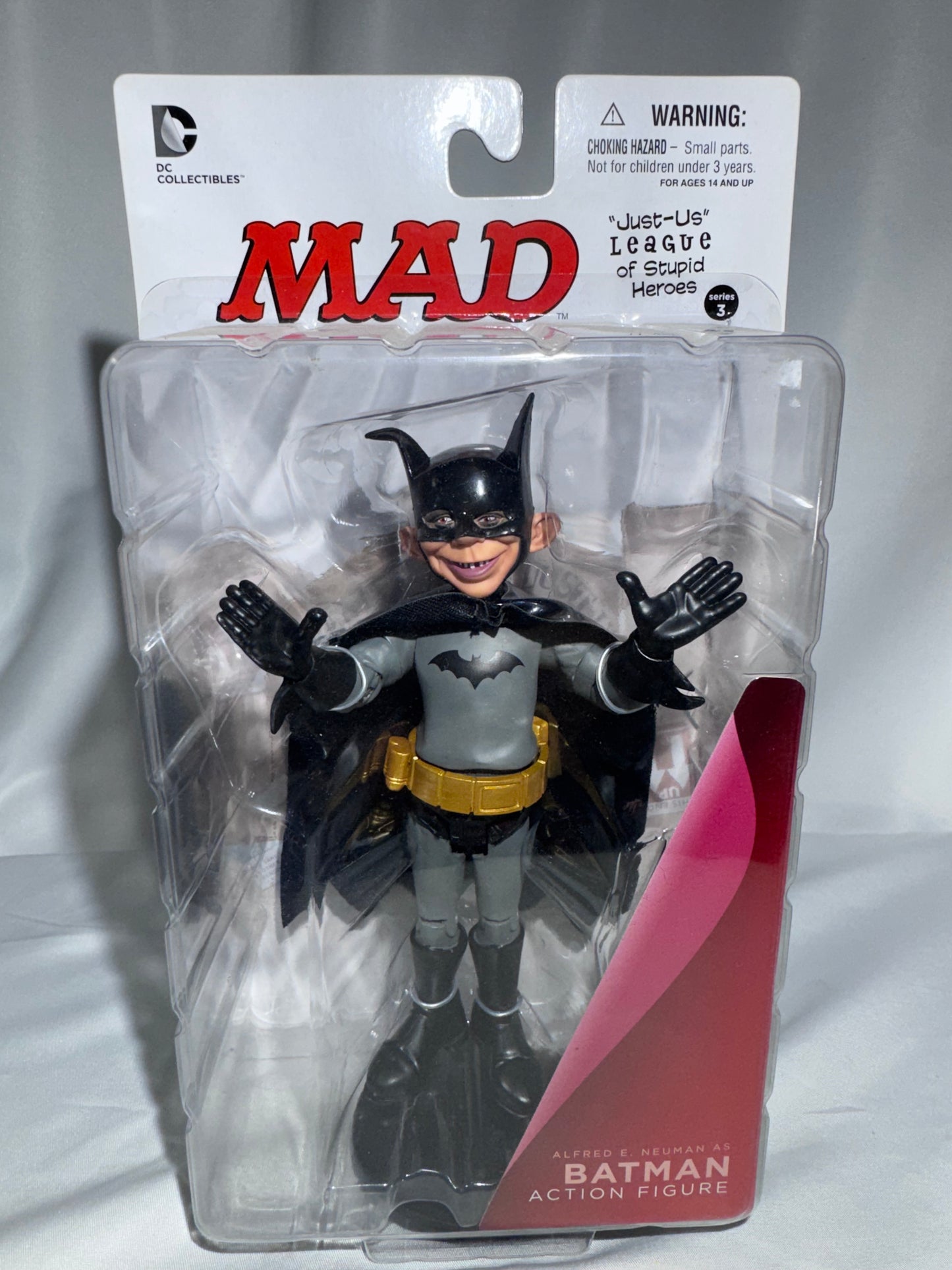 Alfred E. Neuman Batman Just-Us League Series 3 DC Collectibles Factory Sealed