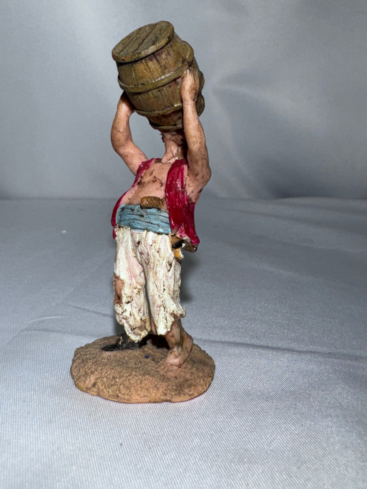 Lemax Spooky Town “A Pirate’s Life” – Pirate Drinking from Barrel – #82497 – RETIRED