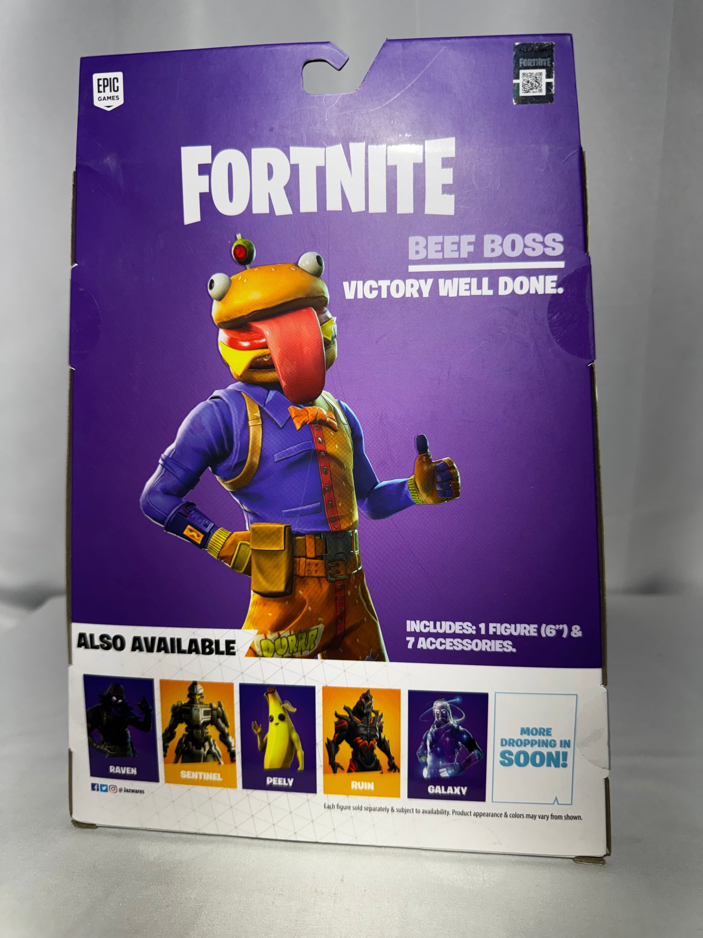 Fortnite action figure – Beef Boss from the Legendary Series by Epic Games (2020)