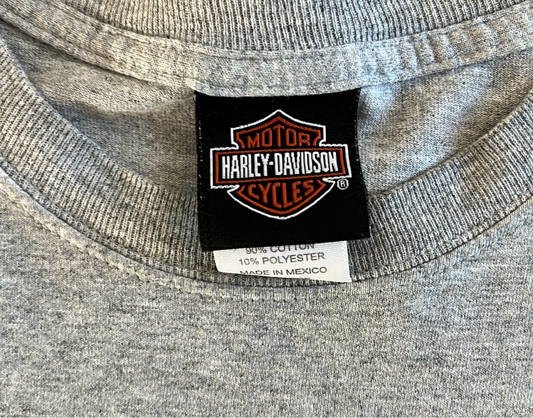 Harley Davidson light gray T-shirt