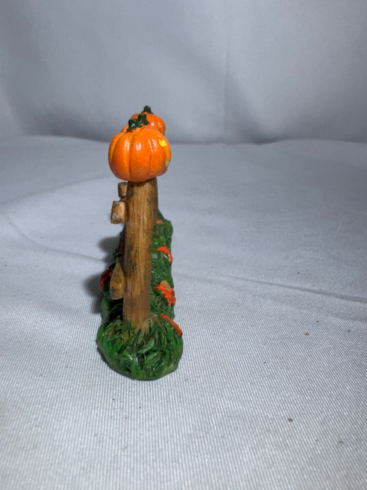 Lemax Spooky Town Pumpkin Fence #44142 — Retired 2004 Halloween Village