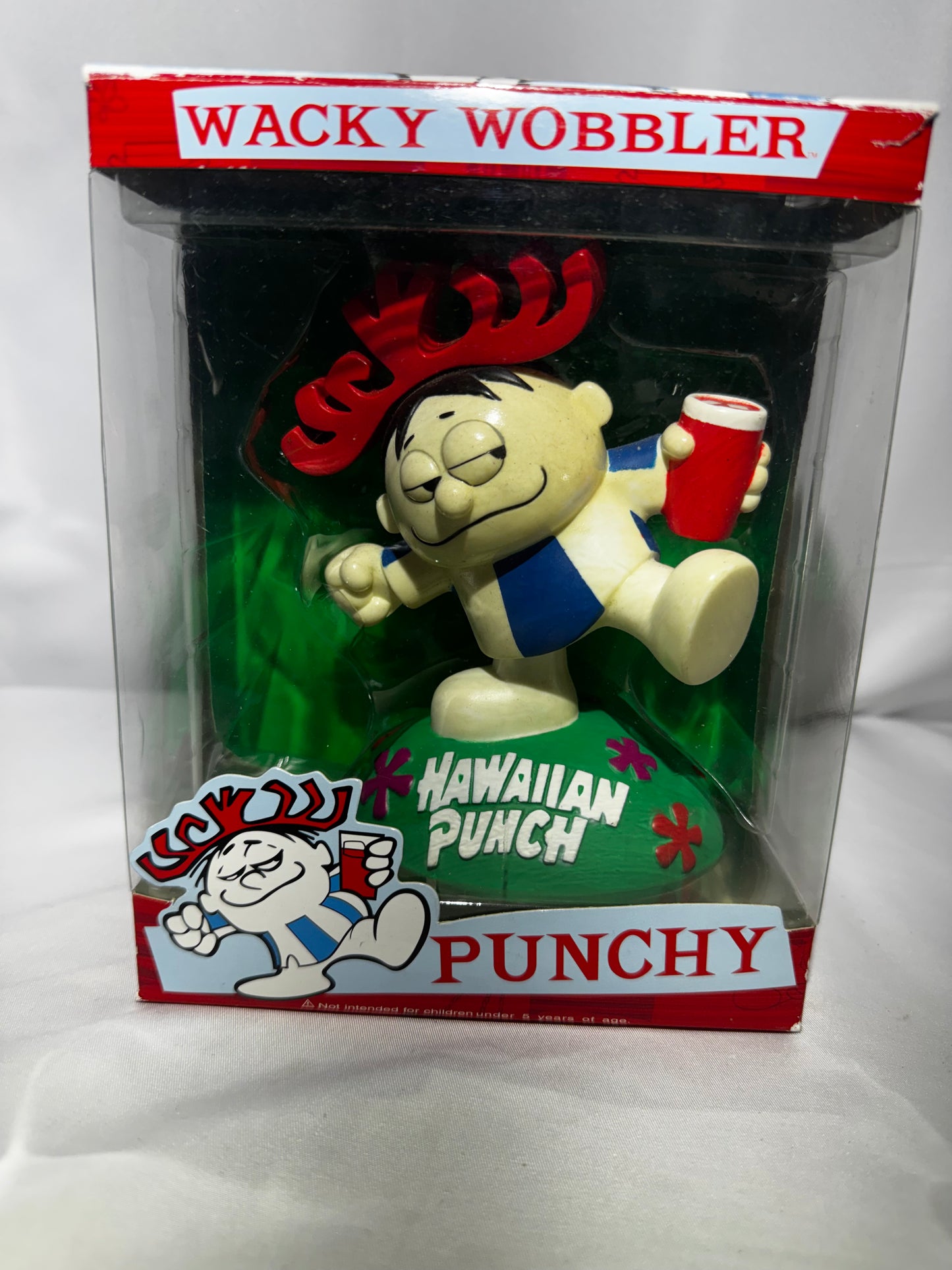 Funko Wacky Wobbler Hawaiian Punch Punchy Bobblehead 2006 Vaulted w/ Box