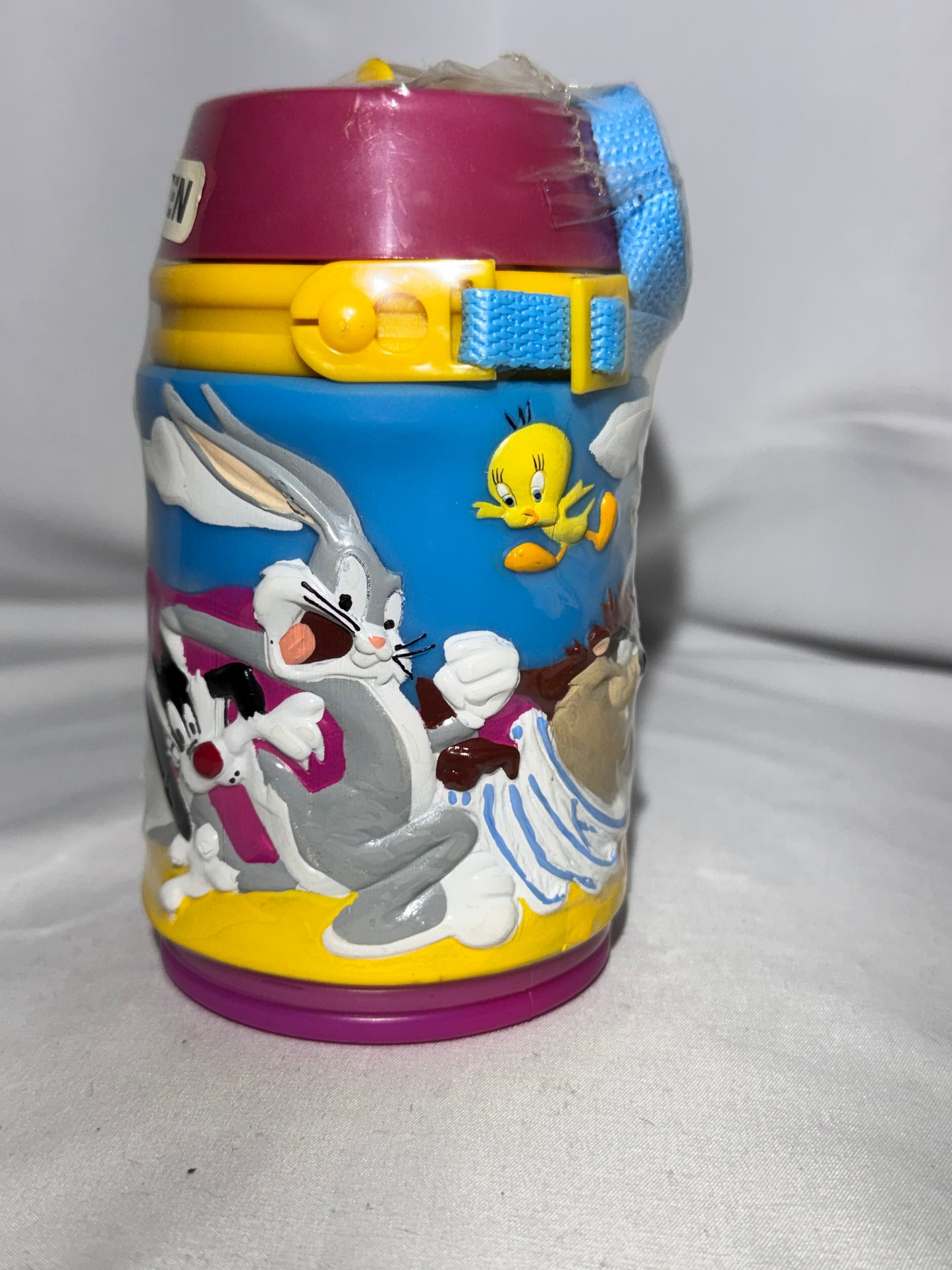 Vintage Looney Tunes Travel Canteen / Tumbler – Unopened – Warner Bros.