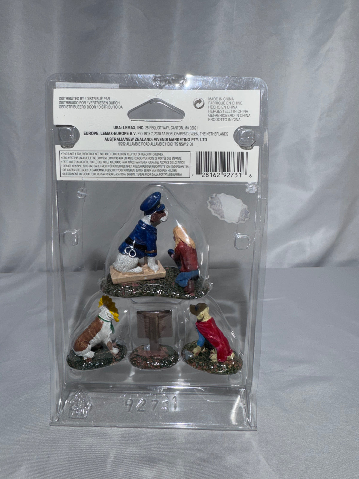 Lemax Spooky Town Howl-O-Ween Contest Set 92731 – Retired 2019 – Original Packaging