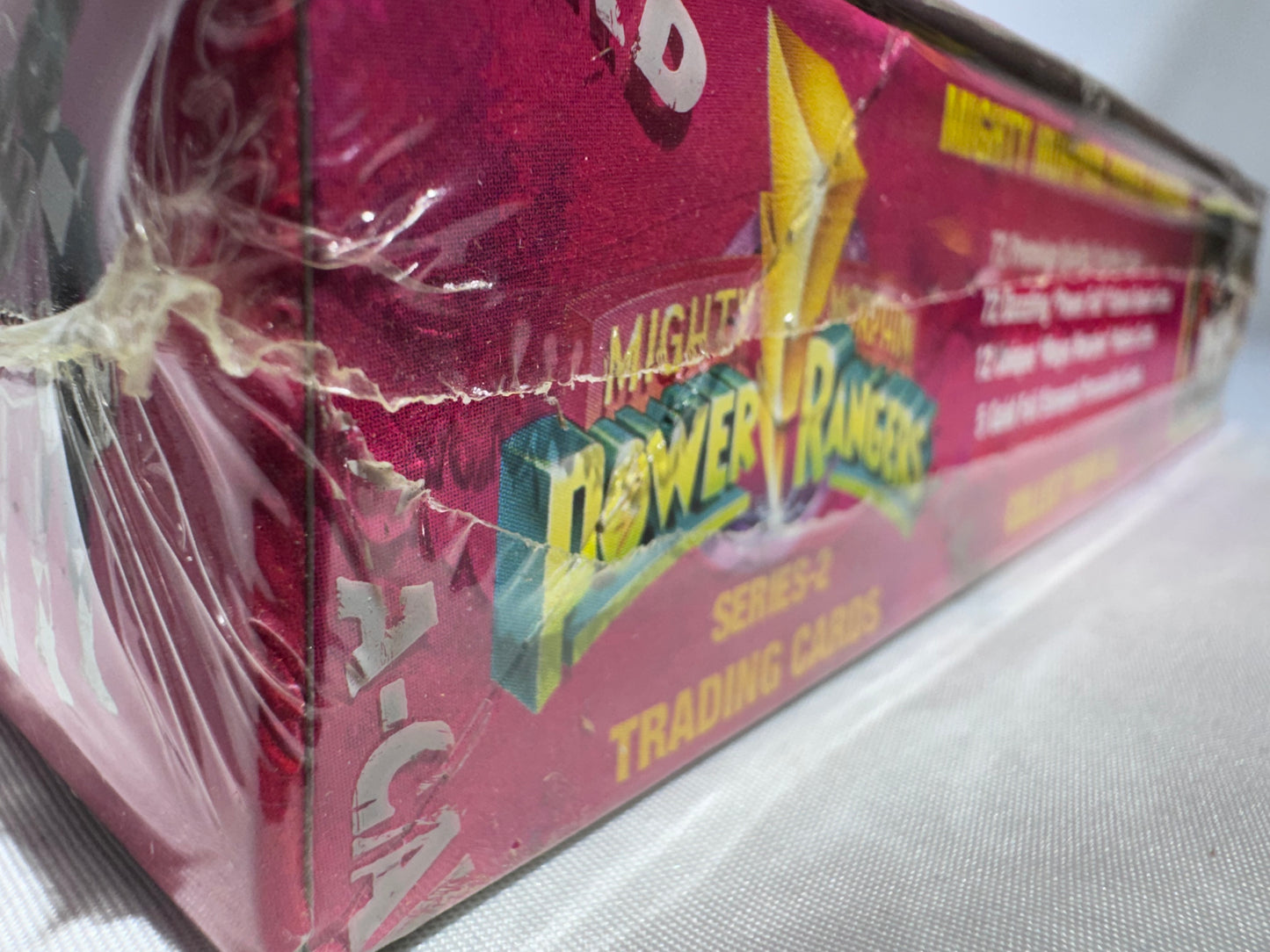 1994 Collect-A-Card Mighty Morphin Power Rangers Series 2 Hobby Box – Factory Sealed