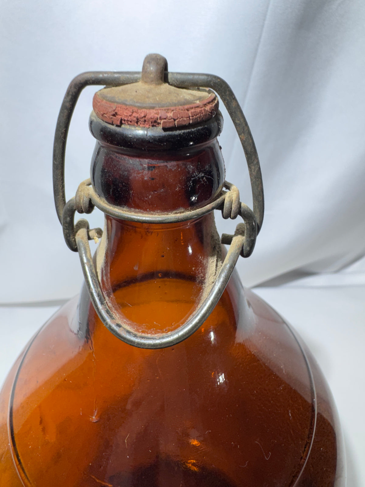 RARE 1934–1937 Sunset Brewing Co. Wallace Idaho 1/2 Gallon Amber Jug – Vintage Bottle – Fallout Crossover