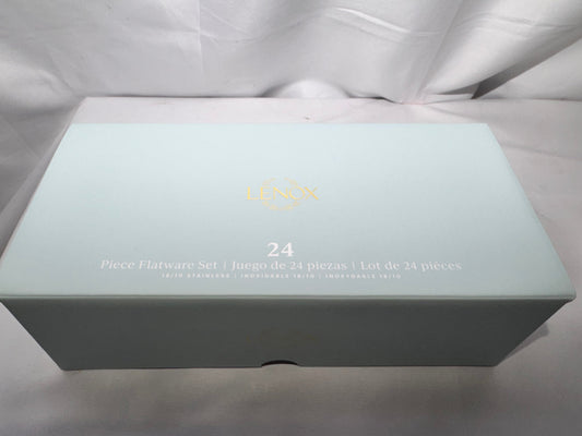 Lenox 24-Piece Flatware Set – Service for 4 – Appears Unused – Original Box