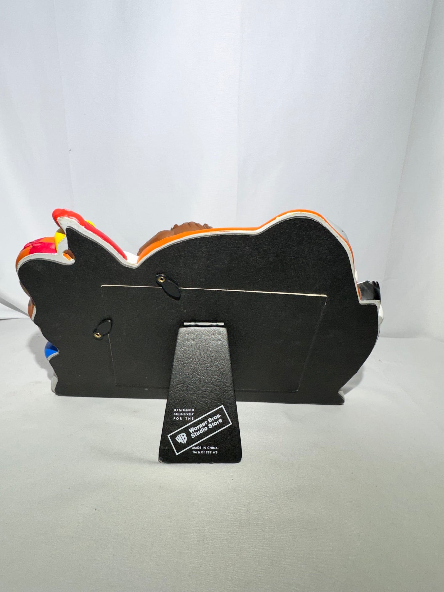 Vintage 1990s Warner Bros Looney Tunes Character Picture Frame 4x6 Bugs Bunny Taz Tweety