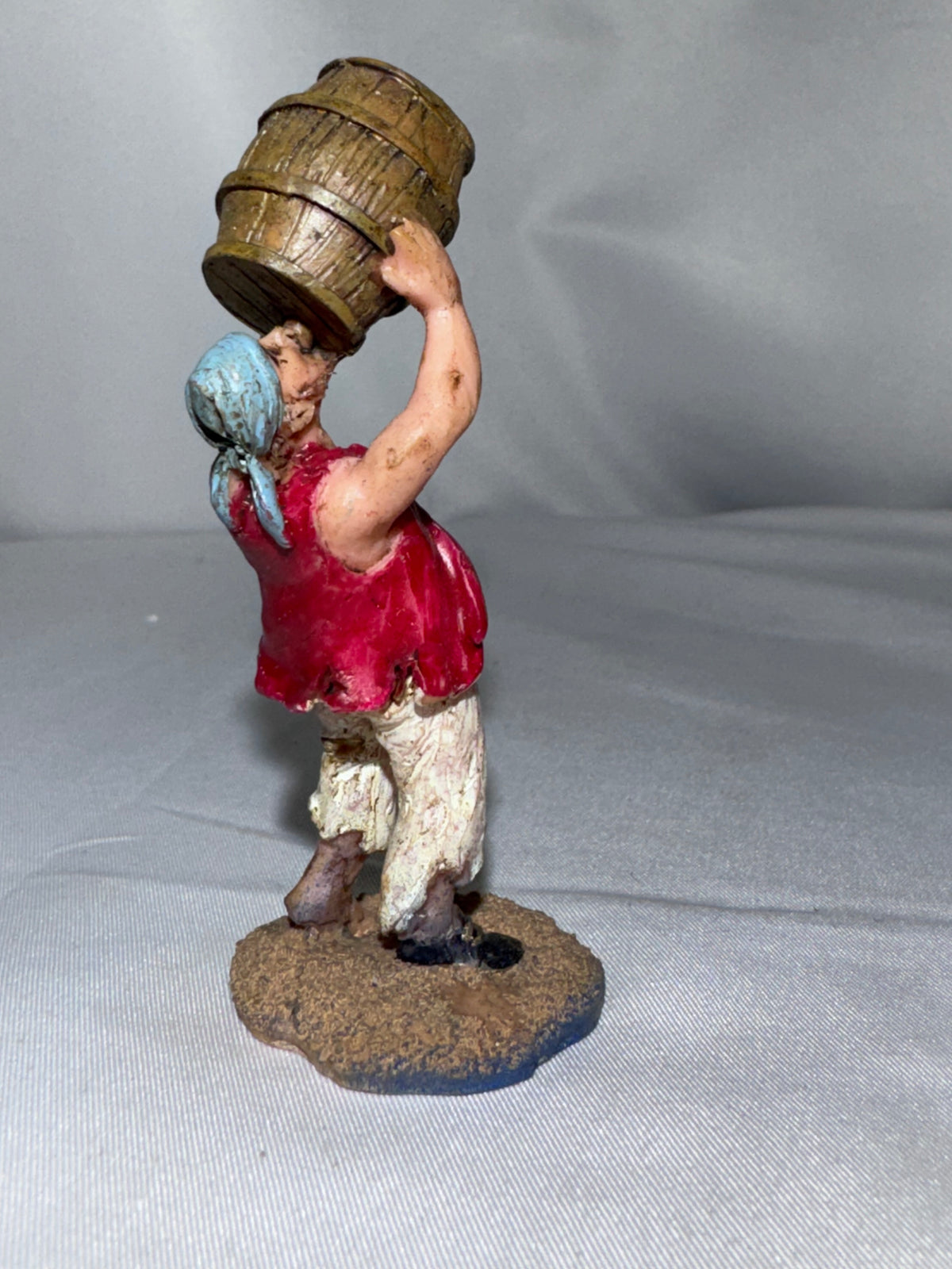 Lemax Spooky Town “A Pirate’s Life” – Pirate Drinking from Barrel – #82497 – RETIRED