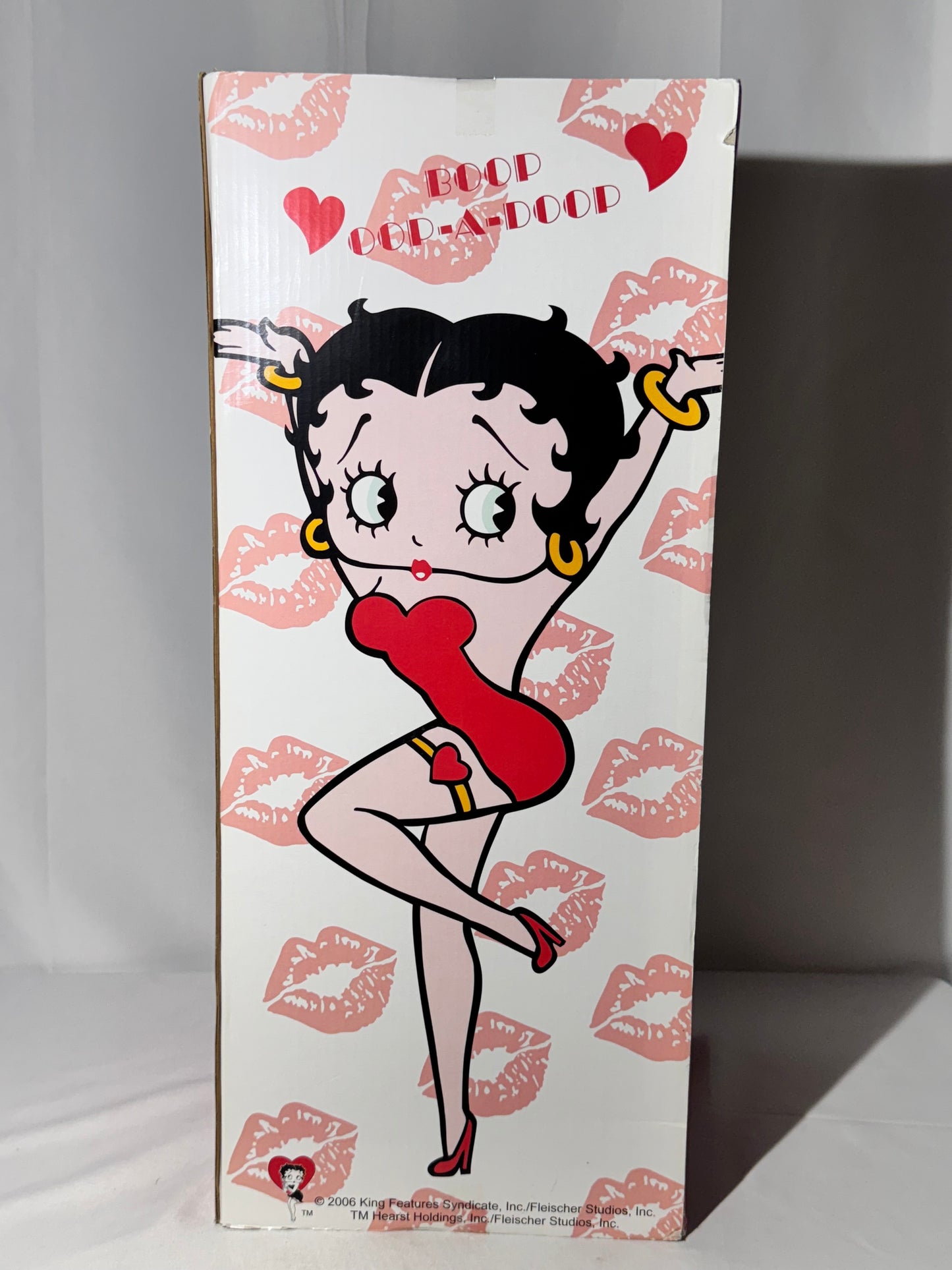 Giant 18” Betty Boop Wacky Wobbler Bobblehead – Funko 2006 – Pink Gown – Original Box