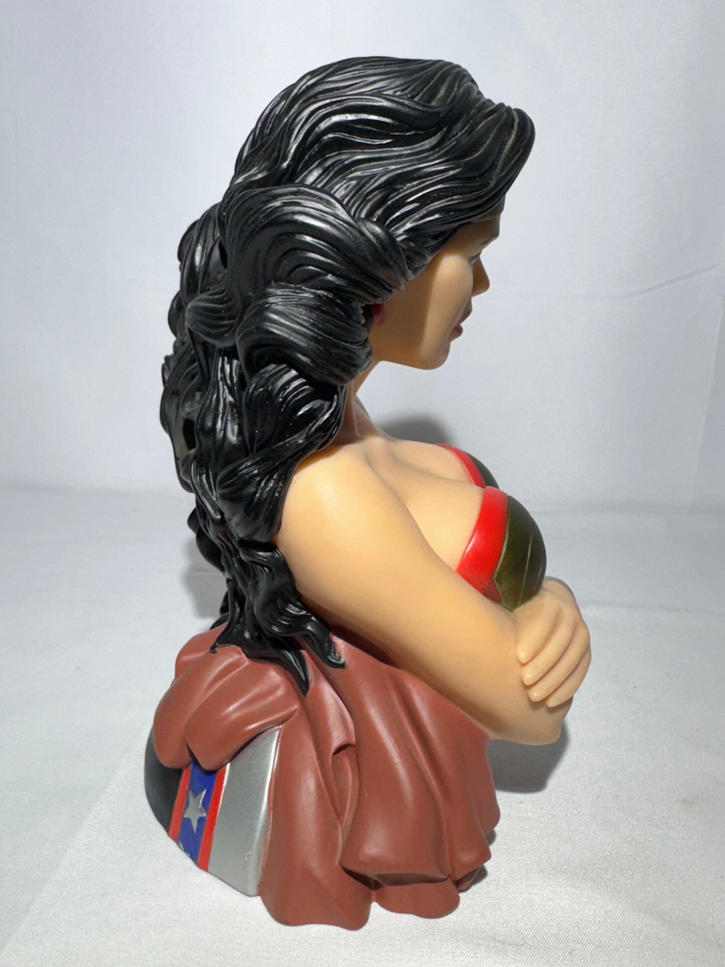 Wonder Woman Bust Bank – DC Comics – Monogram Direct – Original Stopper