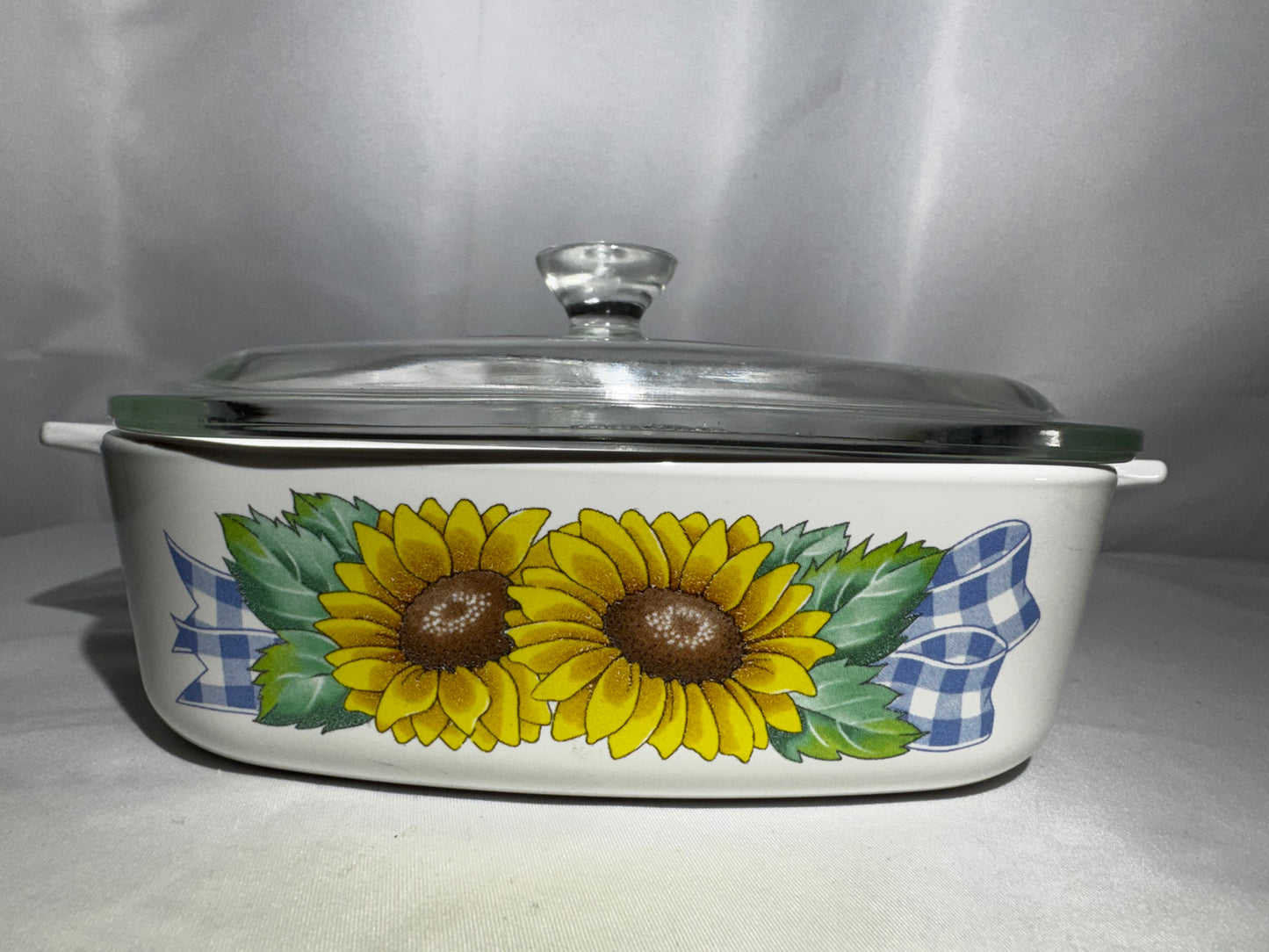 Corning Ware Sunsation 1-Qt Casserole Dish with Lid p-7-c