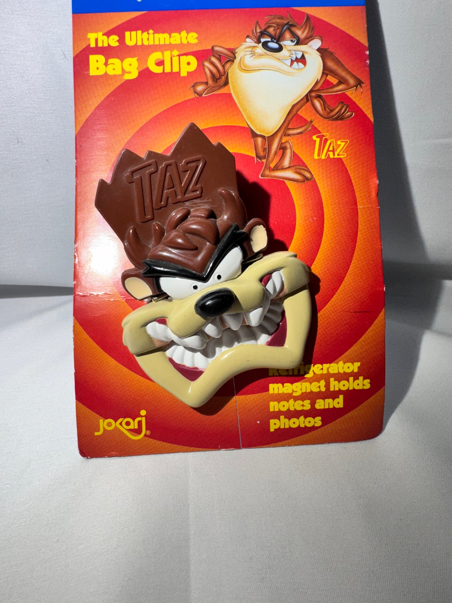 Vintage Taz Ultimate Bag Clip – Looney Tunes Warner Bros Jokari 1997