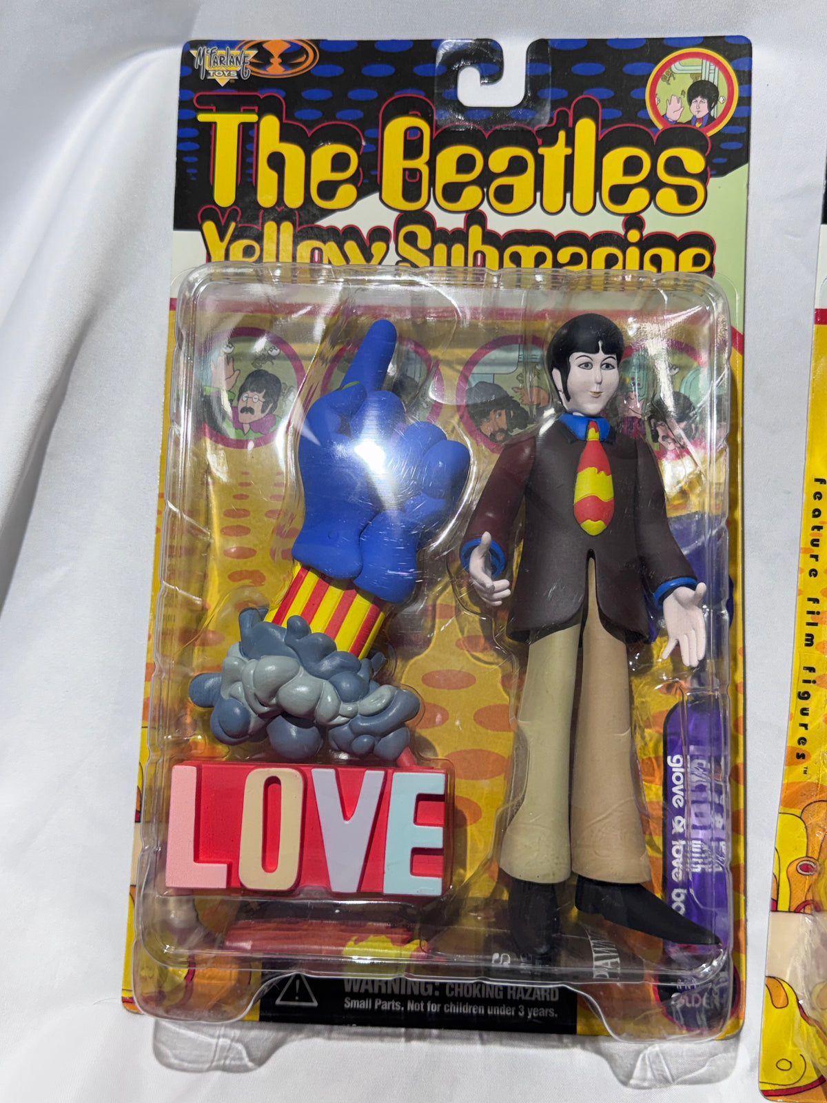 1999 McFarlane Toys The Beatles Yellow Submarine Action Figures – Complete Set of 4 – Factory Sealed