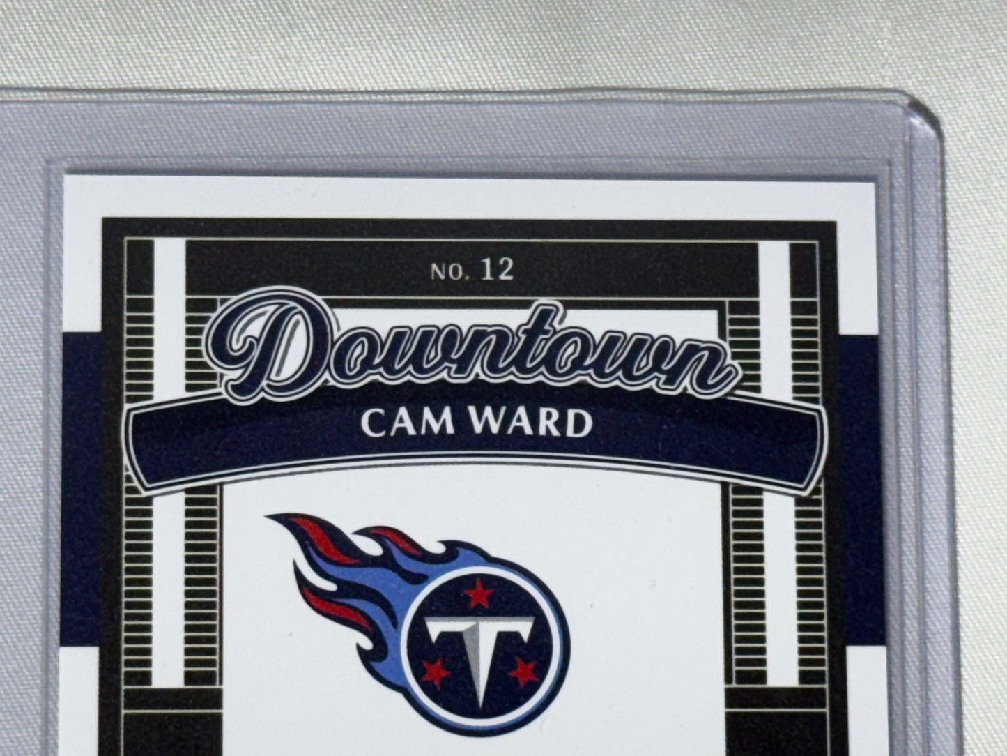 2025 Panini Donruss Cam Ward Downtown Rookie Card (SP) Tennessee Titans