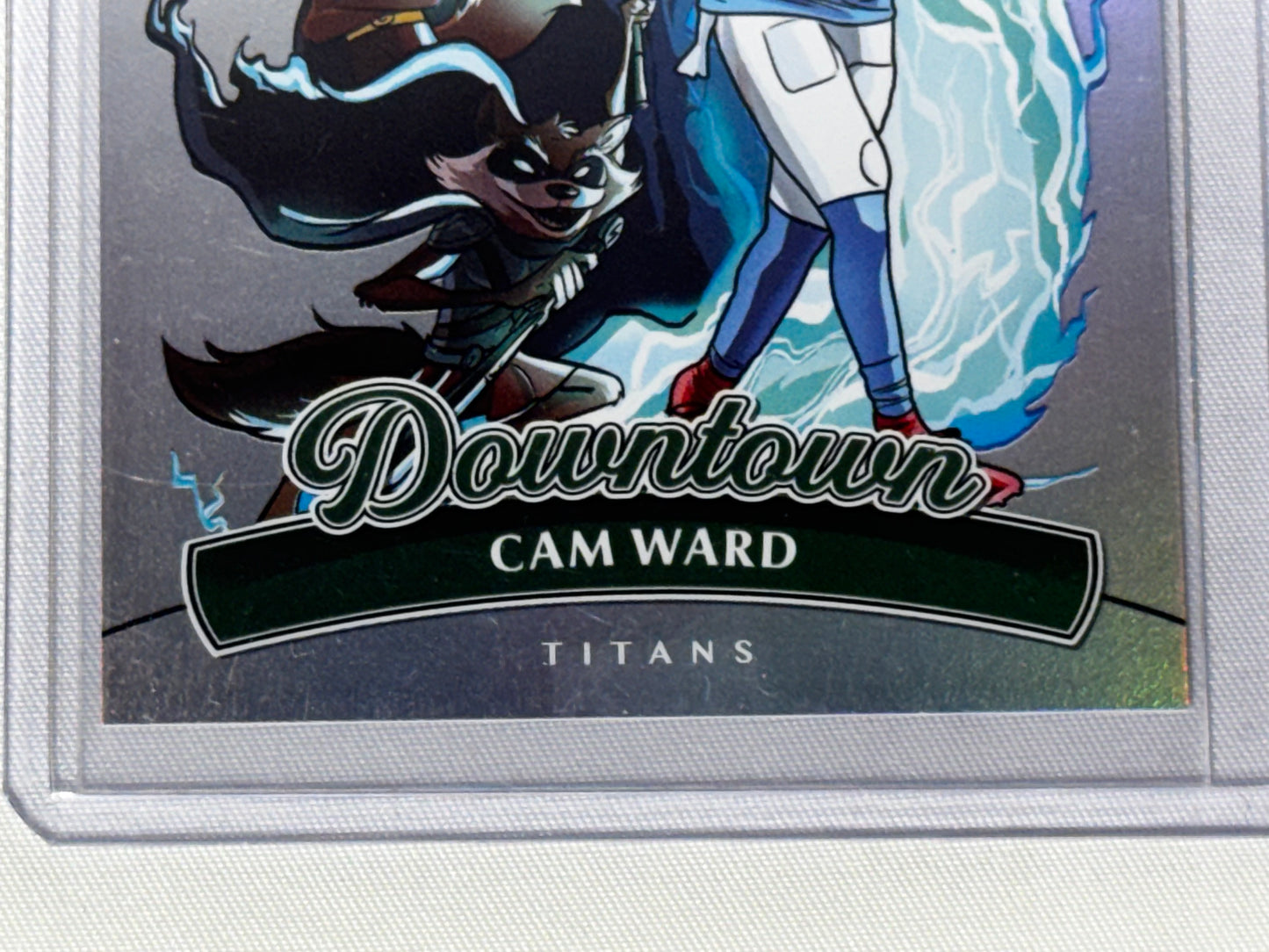 2025 Panini Donruss Cam Ward Downtown Rookie Card (SP) Tennessee Titans