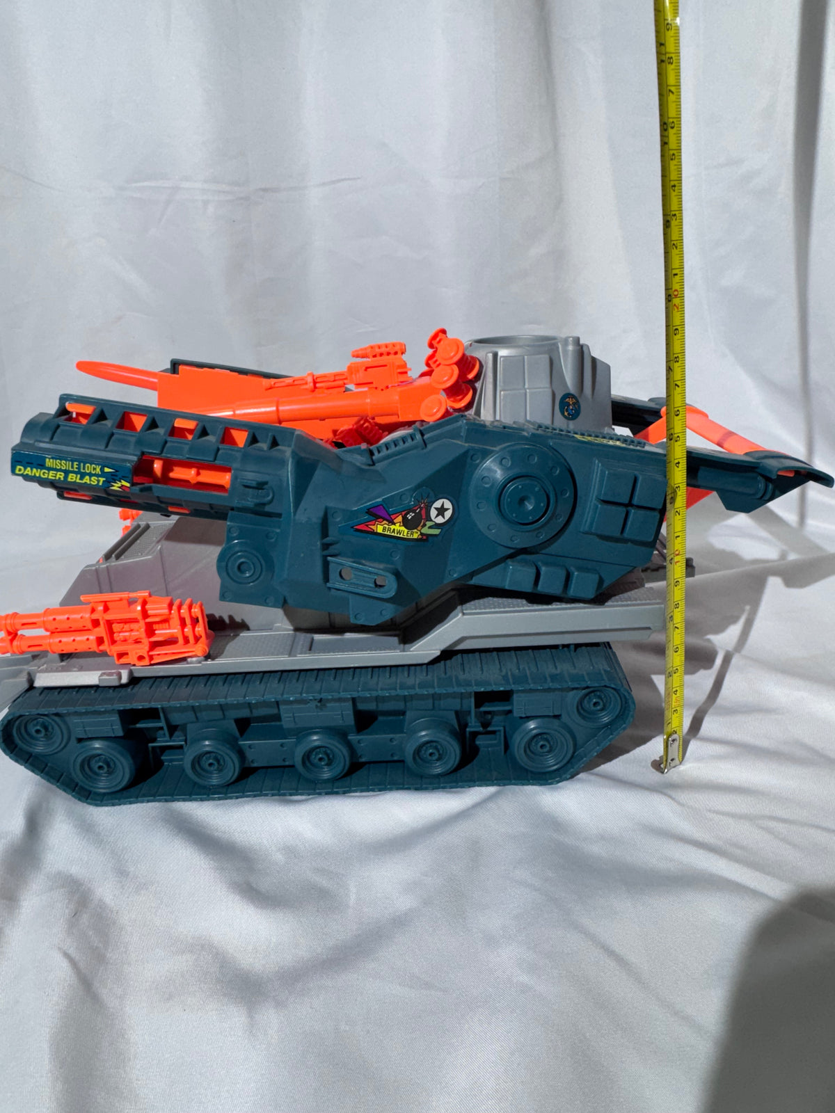 Vintage 1990 Hasbro G.I. Joe Brawler Vehicle w/manual