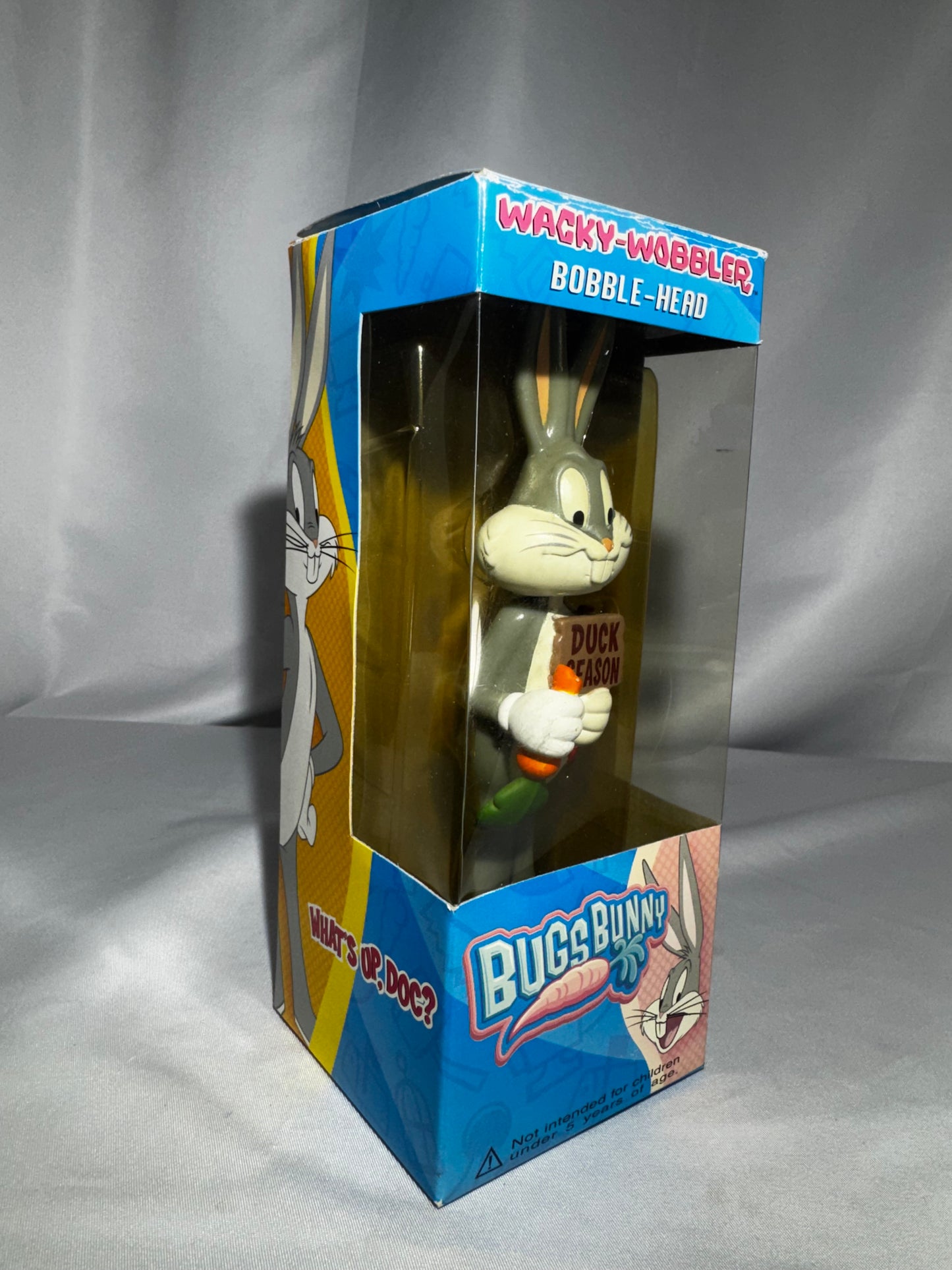 Funko Wacky Wobbler Bugs Bunny Bobble Head – Looney Tunes – 2006 – Original Box