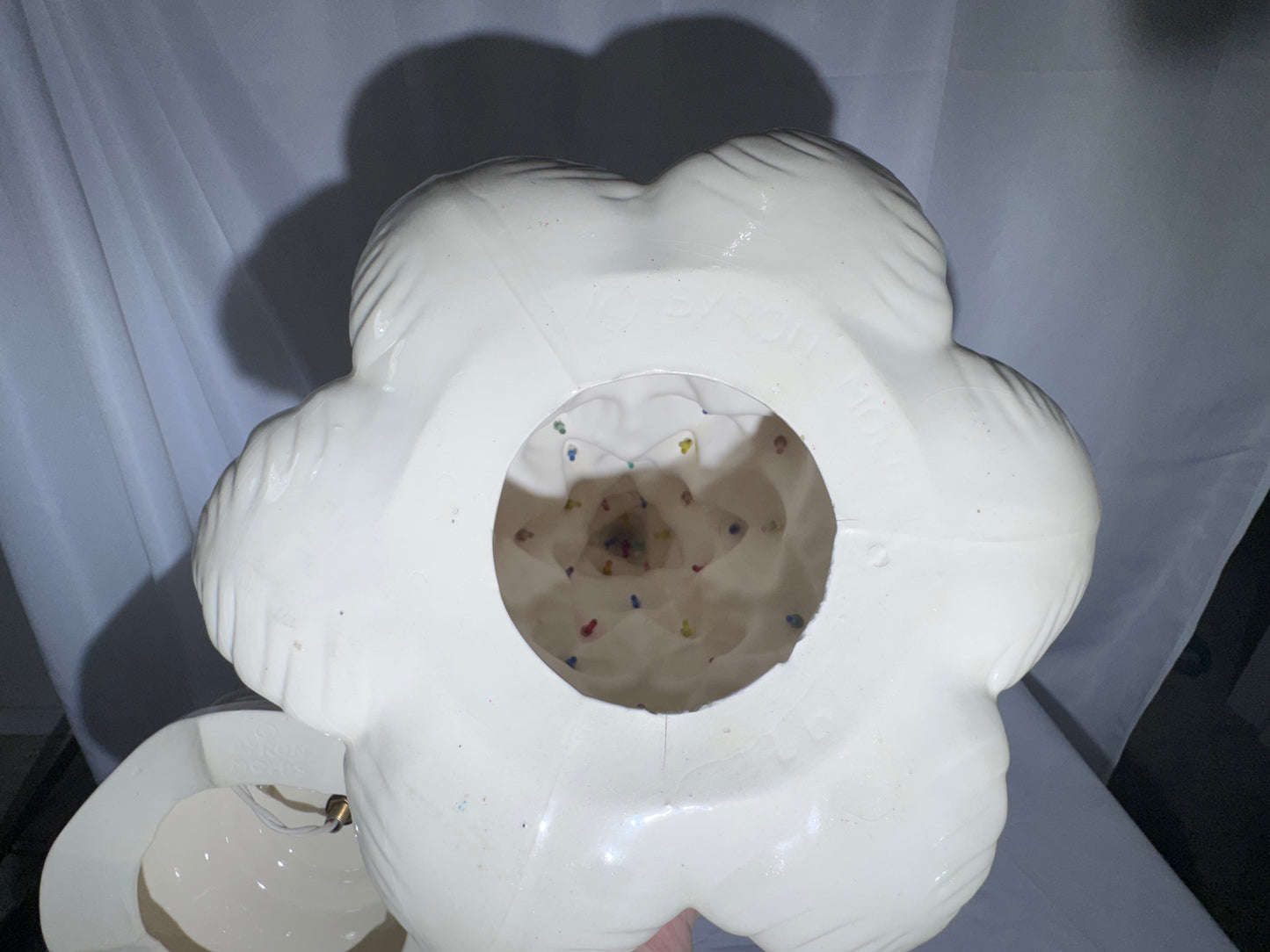 Vintage 1982 Byron Molds Ceramic Christmas Tree – 16.5” – Lighted