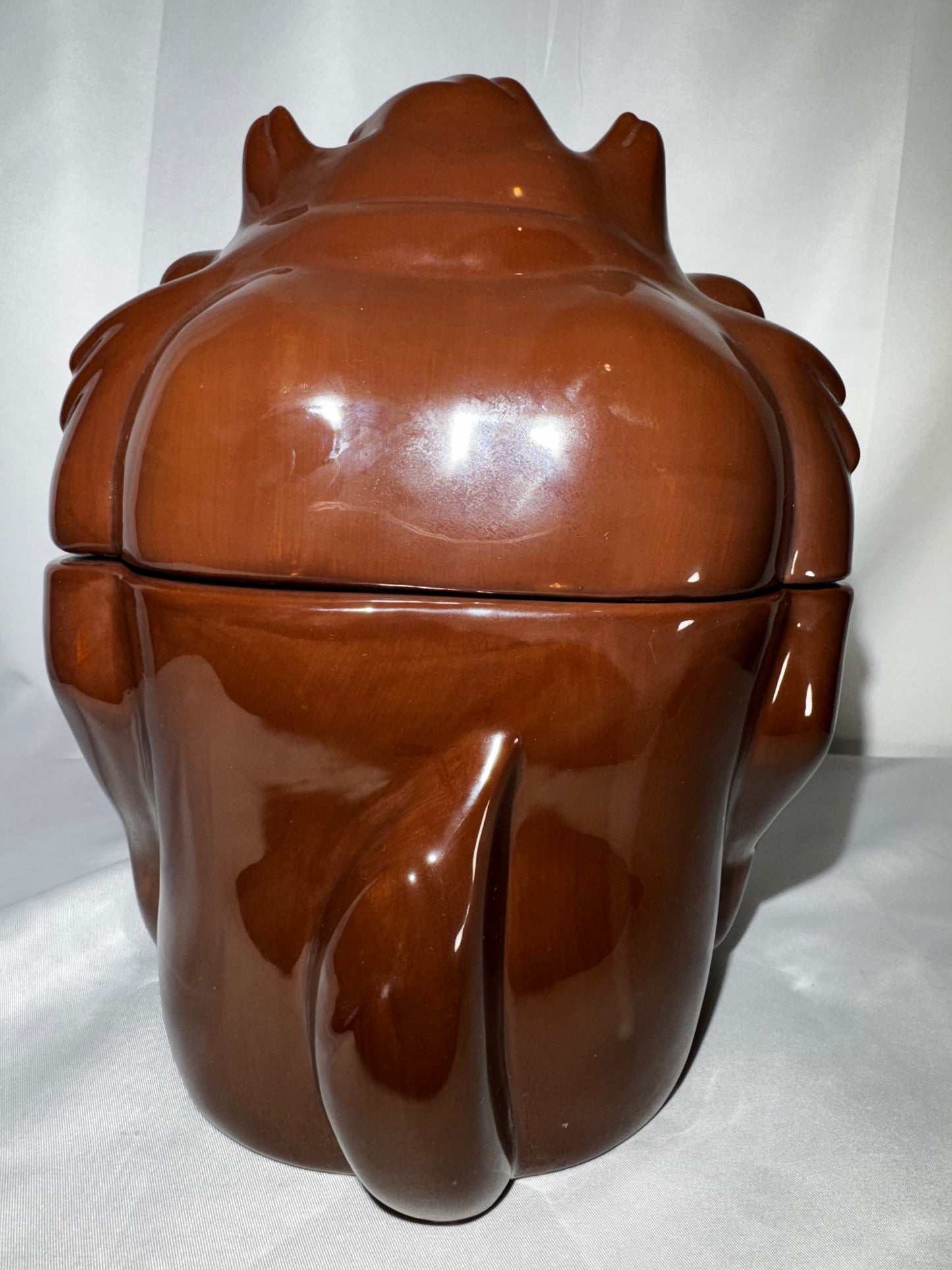Warner Bros Taz Cookie Jar Canister 1995 Looney Tunes 9.5” Airtight Lid Vintage