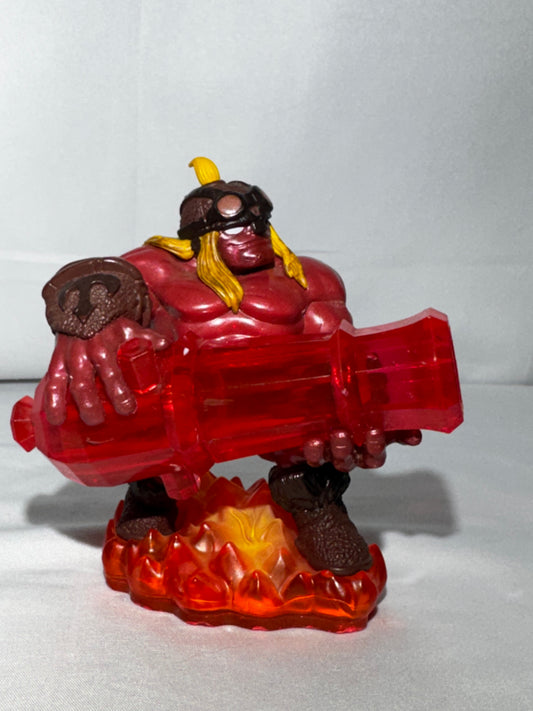 Skylanders Trap Team Ka-Boom Trap Master Fire Element Figure Activision