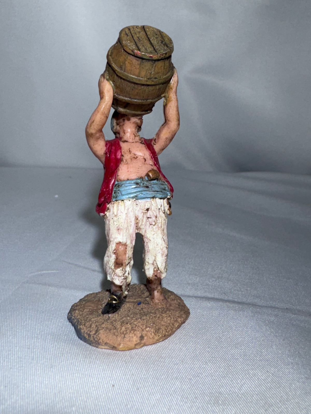 Lemax Spooky Town “A Pirate’s Life” – Pirate Drinking from Barrel – #82497 – RETIRED