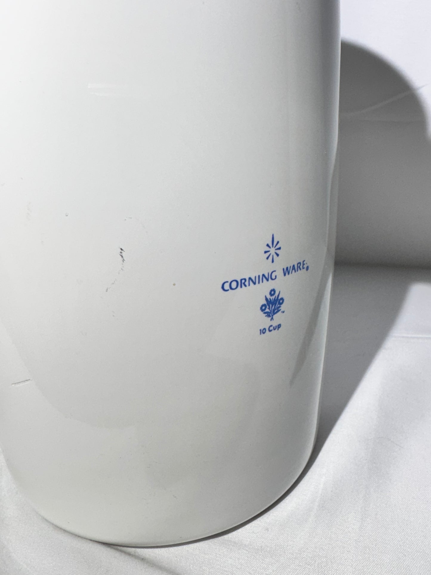 Corning Ware Blue Cornflower 10-Cup Electric Coffee Percolator – Tested & Complete