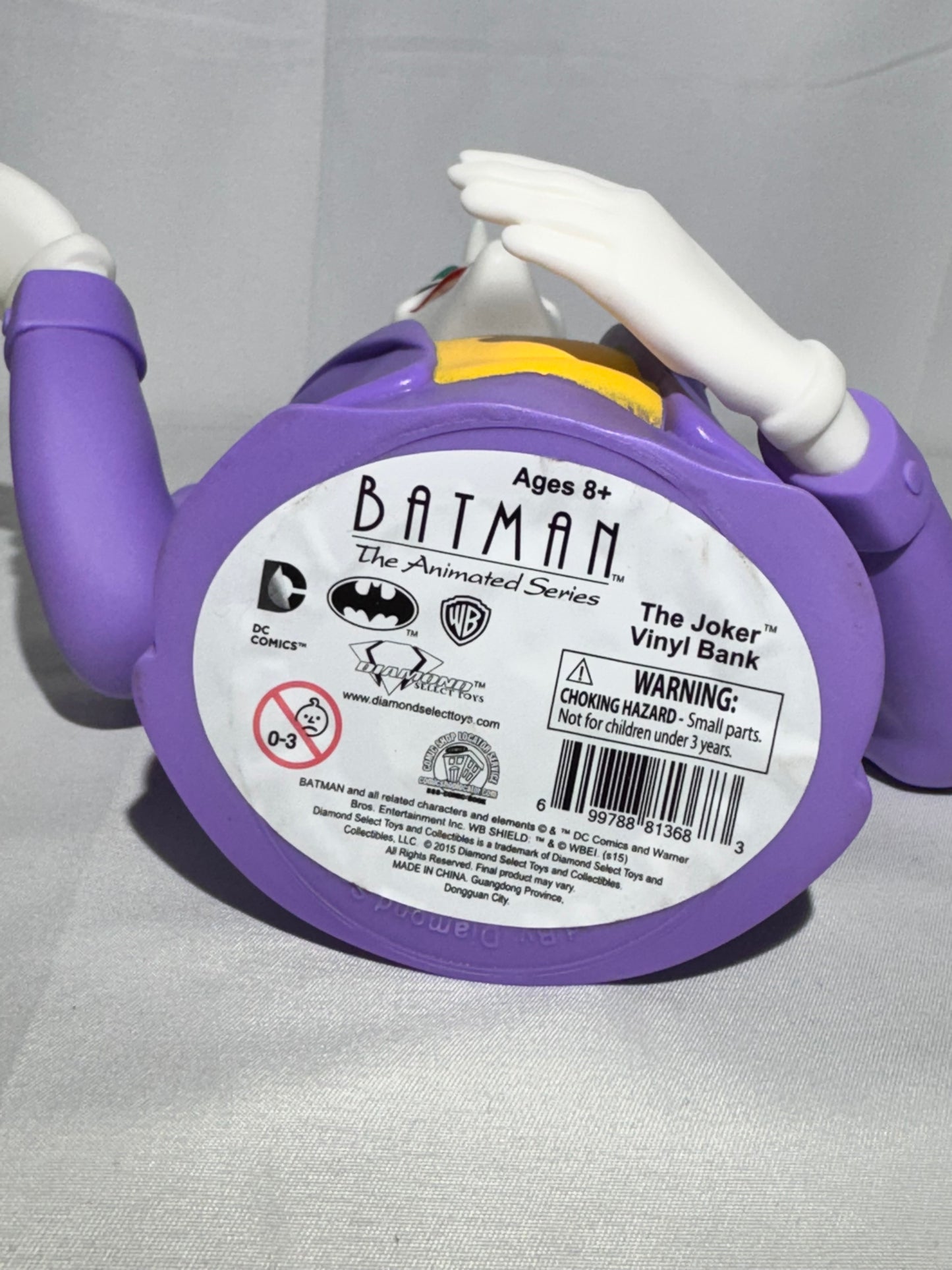 The Joker Vinyl Piggy Bank – Batman: The Animated Series, DC Comics, Warner Bros. (2015)