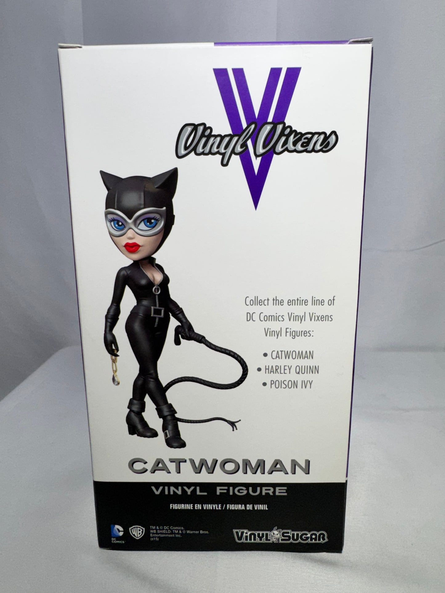 Vinyl Vixens Catwoman Figurine – DC Comics / Warner Bros – Original Box