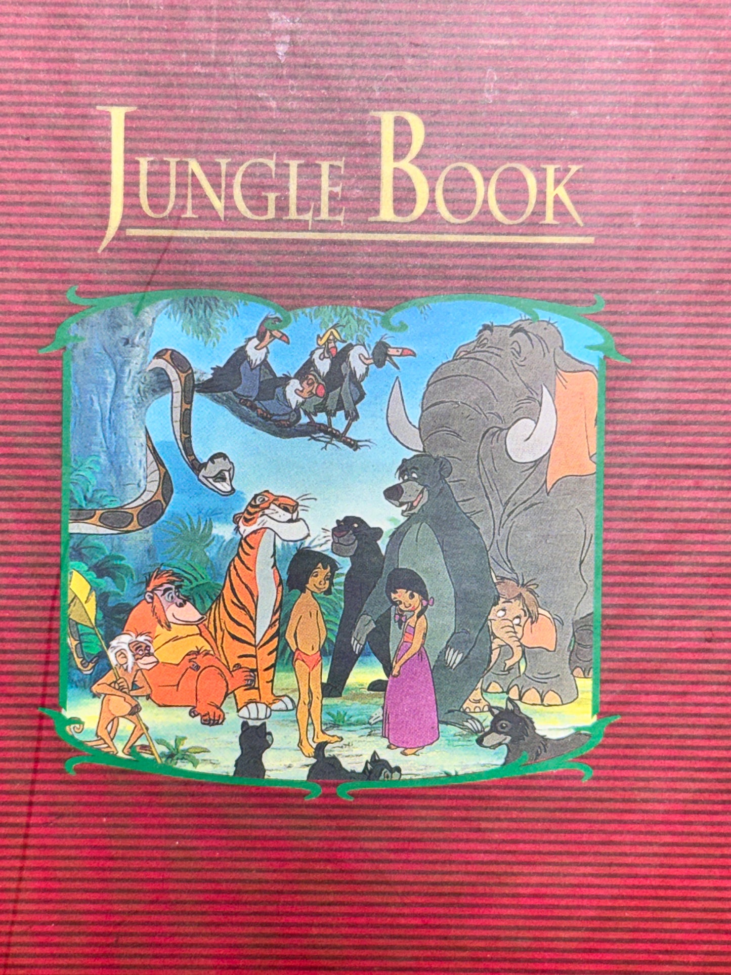 Disney Jungle Book Storybook Collection – 6 Pc Christmas Ornament Set w/ Box