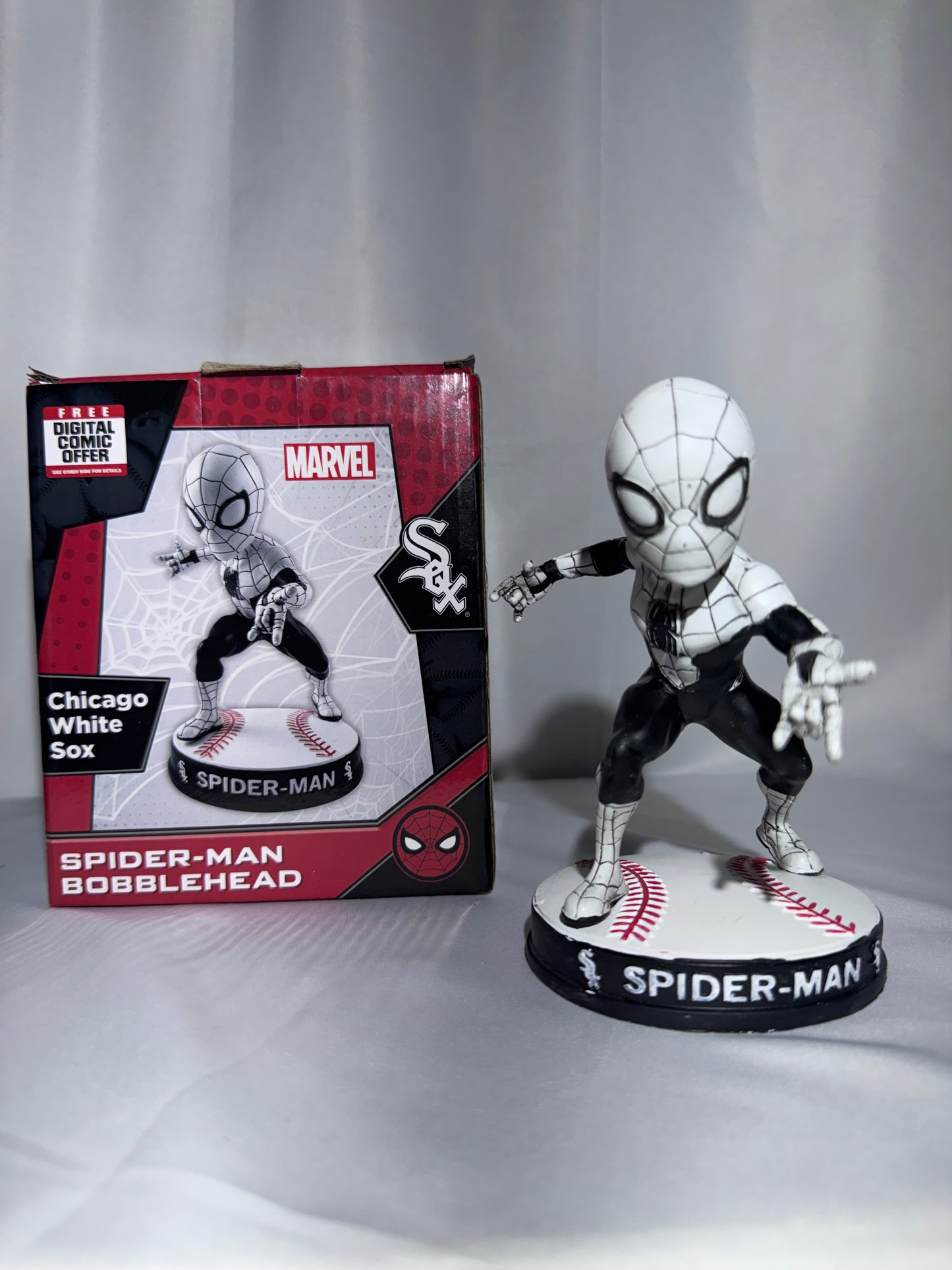 2019 Chicago White Sox Spider-Man Bobblehead – Marvel Super Hero Night SGA