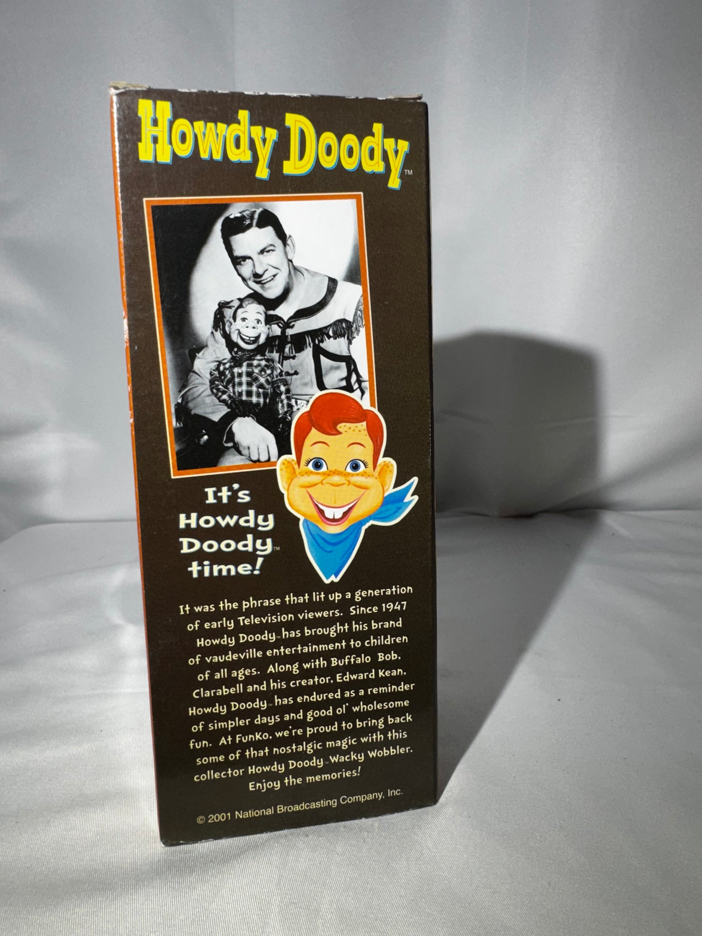 2001 Funko Wacky Wobbler Howdy Doody Bobblehead Vaulted Collectible in Box
