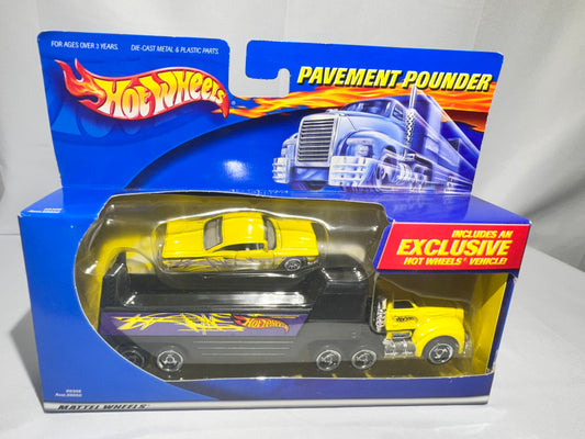 Hot Wheels Pavement Pounder – Hot Wheels Logo / Chevy Impala (2000 Mattel)