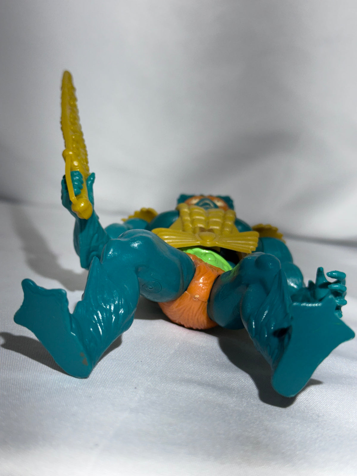 Vintage 1981/1982 Mattel Masters of the Universe Mer-Man Action Figure w/ Golden Sword