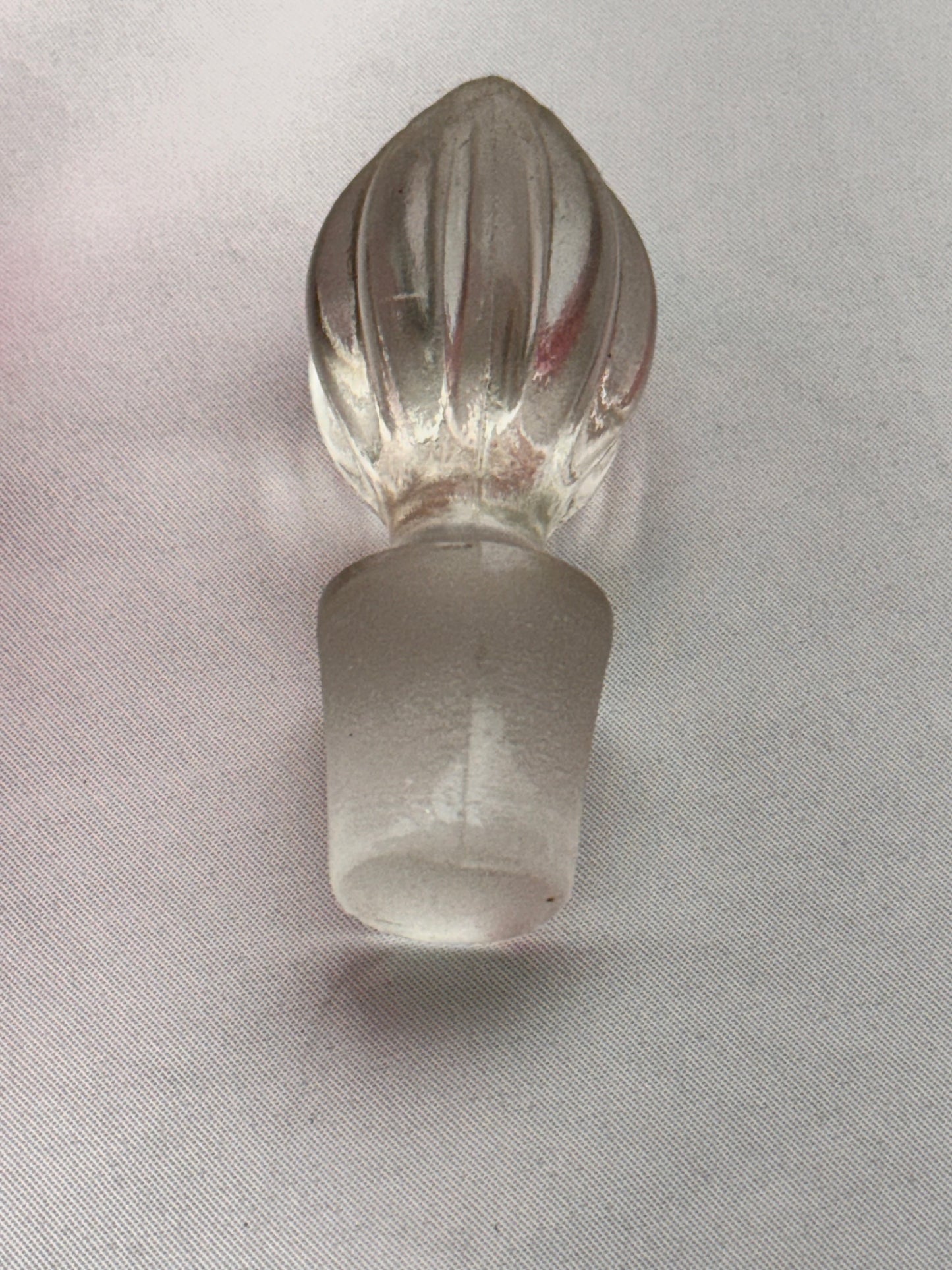 Vintage Fenton Cranberry New World Rib Optic Decanter w/ Stopper – 1953 – 14.5”