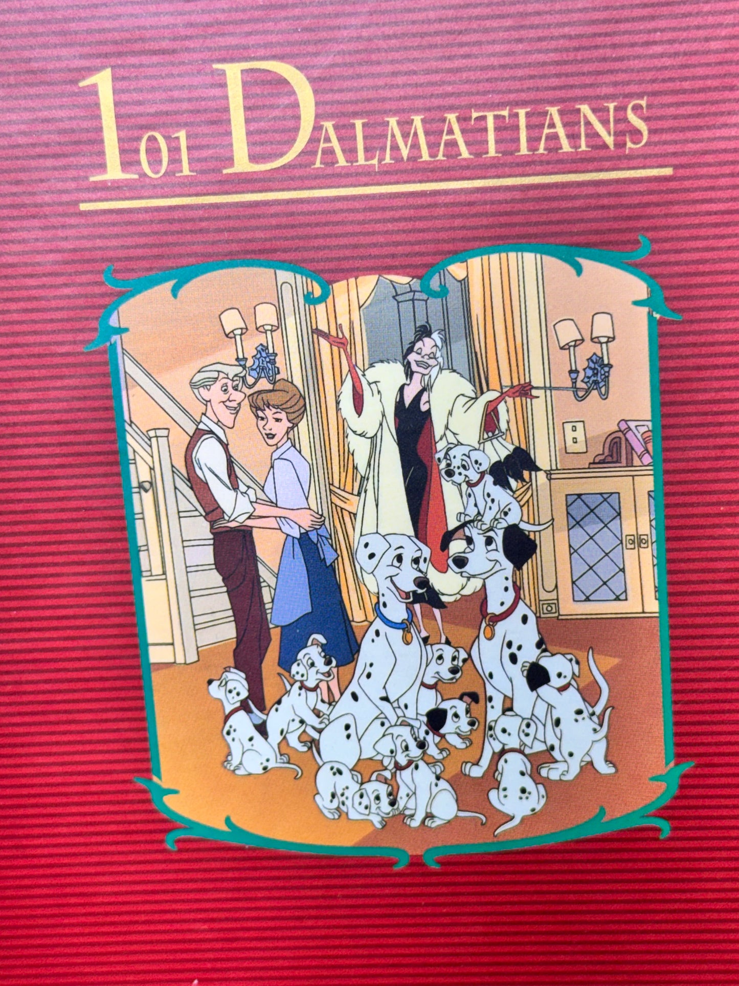 Disney 101 Dalmatians Storybook Ornament Collection – Boxed Set (6 Pieces)